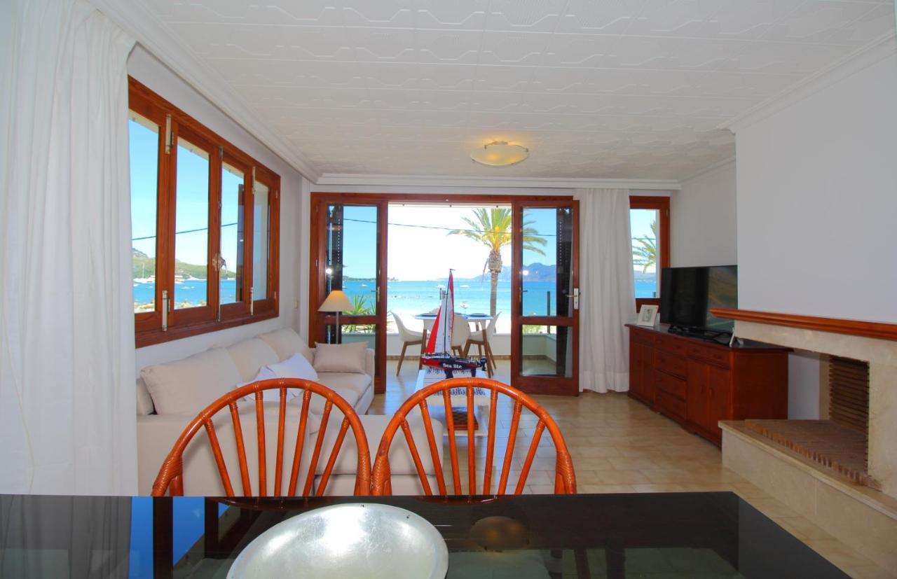 Family Seafront Apt Fantastic Seaview Pollença Kültér fotó