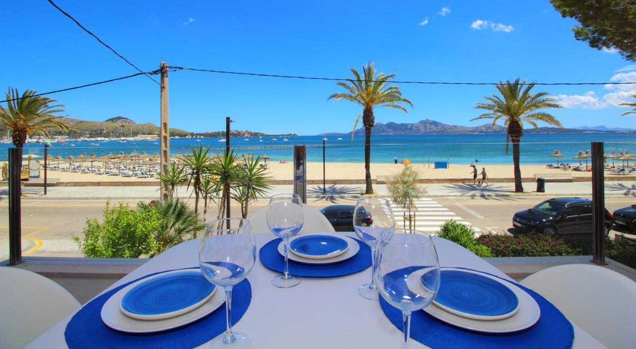Family Seafront Apt Fantastic Seaview Pollença Kültér fotó